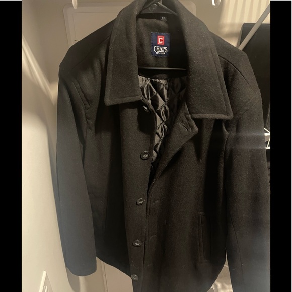 CHAPS Men’s Car Pea Coat - Picture 1 of 2